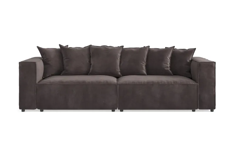 Cubo 4-sits Djup Soffa - Beige — Andrarum