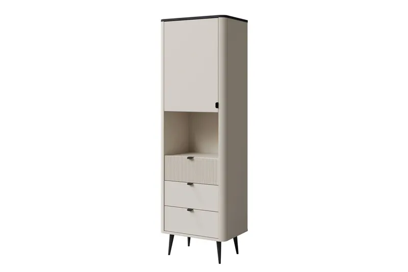 Cucina Highboard - Beige/Grå (Art.nr 3100487) — Beige/Grå