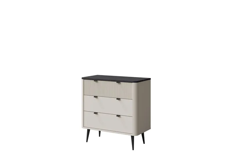 Cucina Skänk 90x40 cm - Beige/Grå — Beige/Grå