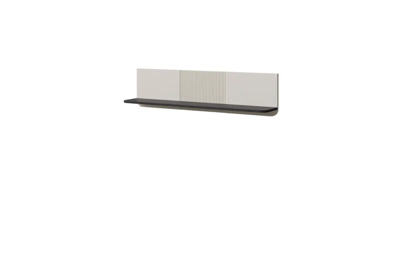 Cucina Vägghylla 120x22 cm - Beige/Grå — Beige/Grå