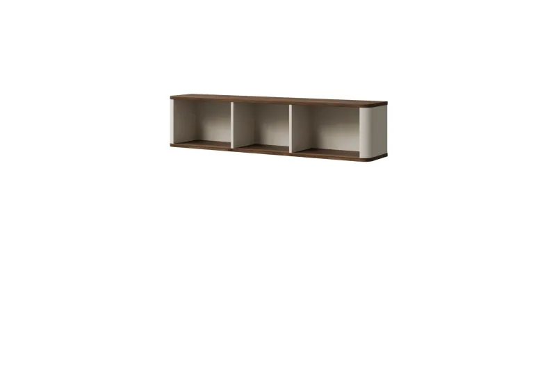 Cucina Vägghylla 130x25 cm - Beige/Brun — Beige/Brun