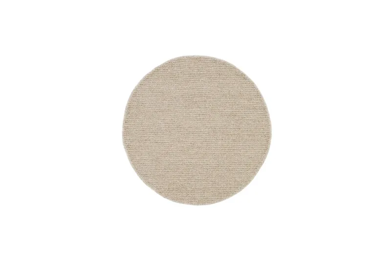 Dalarö Ullmatta Ø160 cm Rund - Beige — KM Home