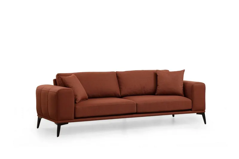 Daler Soffa 3-sits - Röd — Röd