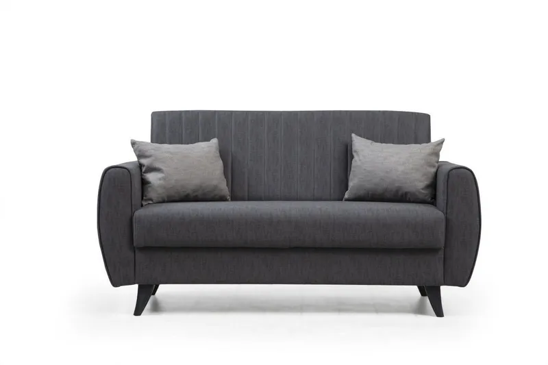 Dalima Bäddsoffa 2-sits - Mörkgrå — Mörkgrå