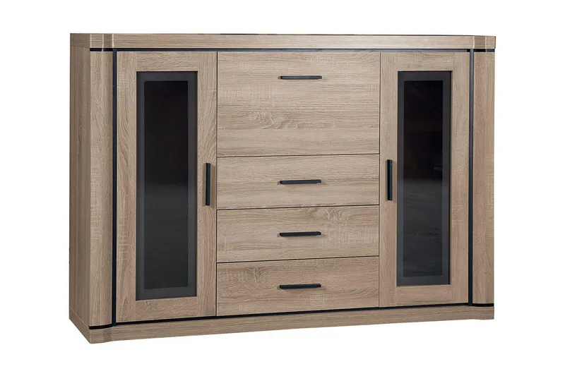 Dallas Skänk 157x43,5x111 cm - Beige/Grå (Art.nr 467067) — Beige/Grå