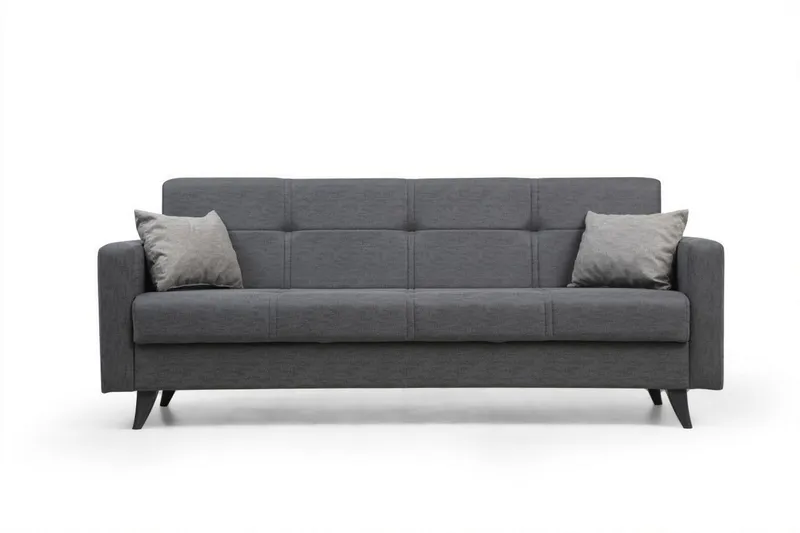Darcia Bäddsoffa 3-sits - Mörkgrå — Mörkgrå