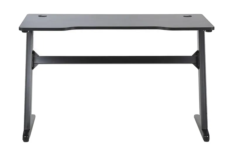 Darfur Gamingbord 120 cm med LED-belysning - Grå/Svart — Grå/Svart
