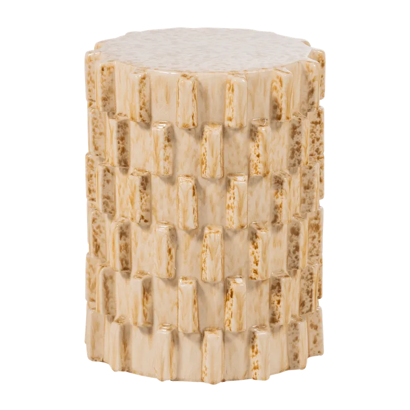 Dekorativt Sidobord Axu 35 cm Utomhus - Sand — WOOOD