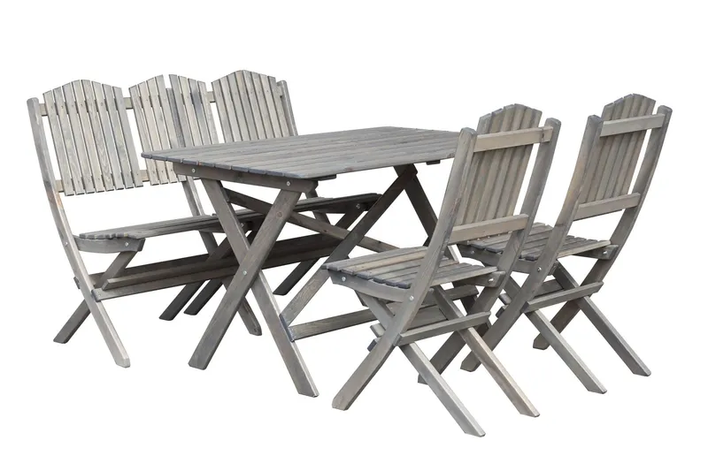 Delpino Soffgrupp Utomhus - Grå — Lifestyle Garden