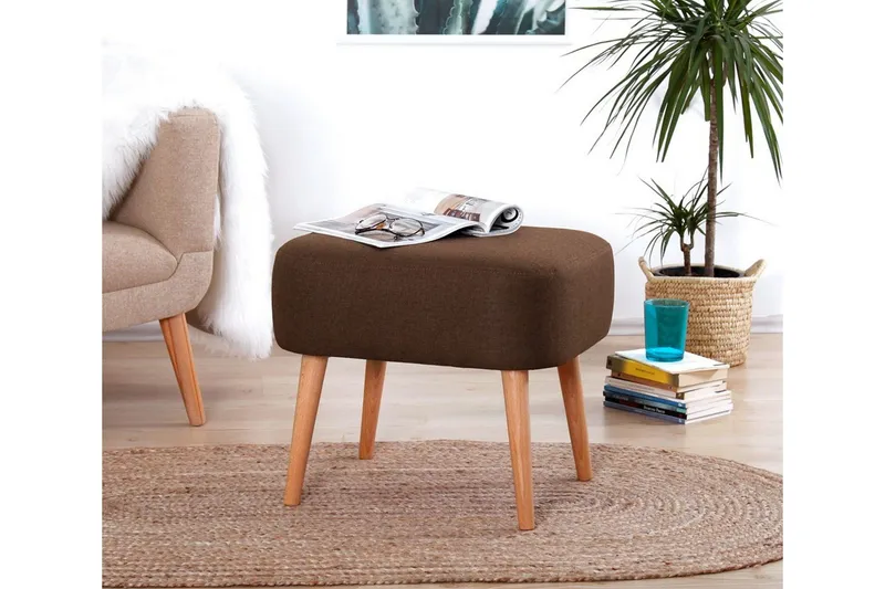 Demopolis Sittpuff 50 cm - Brun — Brun