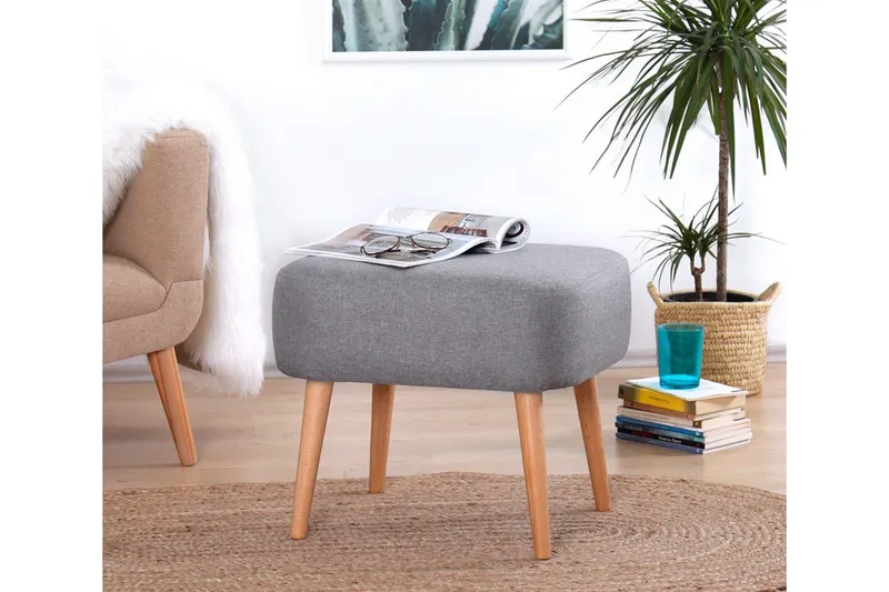 Demopolis Sittpuff 50 cm - Grå — Grå