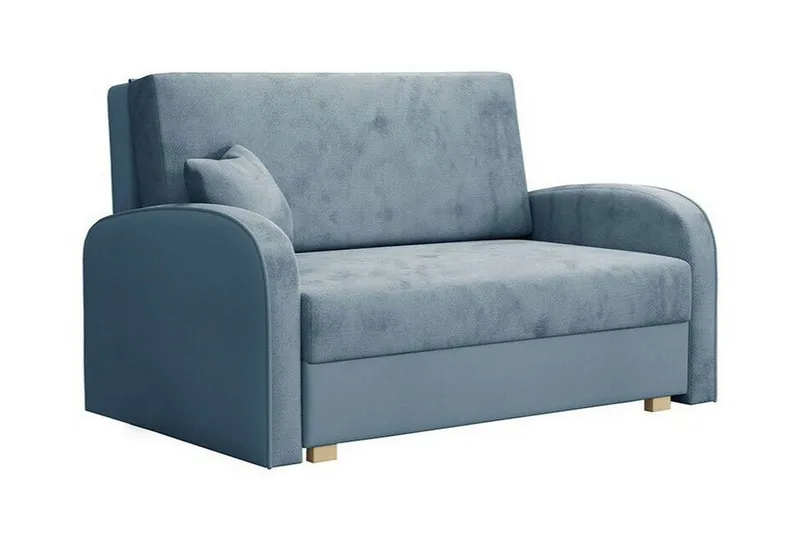 Denegal 2-sits Bäddsoffa Light Blue/Dark Blue