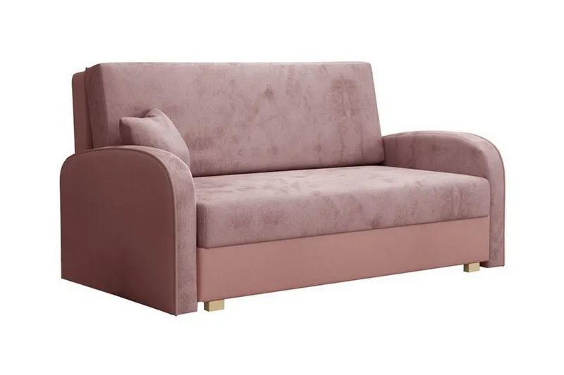 Denegal 2-sits Bäddsoffa Pink