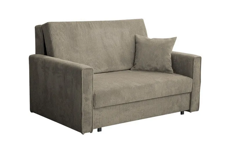 Denegal 2-sits liten bäddsoffa i Manchester - Brun (Art.nr 3027515) — Brun