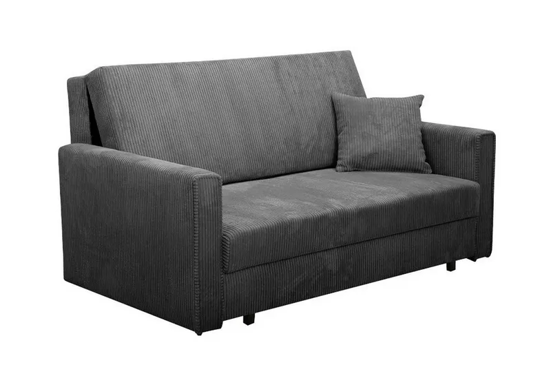 Denegal 2-sits liten bäddsoffa i Manchester - Grå (Art.nr 3027524) — Grå