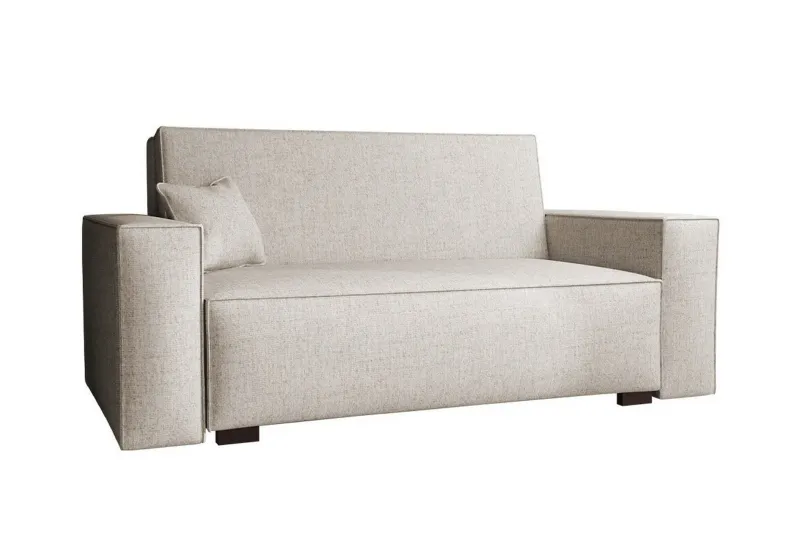Denegal 2-sits liten bäddsoffa i Tyg - Beige (Art.nr 3027421) — Beige