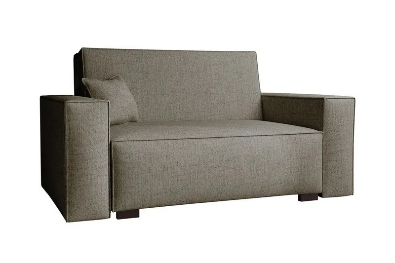 Denegal 2-sits liten bäddsoffa i Tyg - Beige (Art.nr 3027418) — Beige