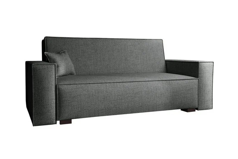 Denegal 2-sits liten bäddsoffa i Tyg - Grå (Art.nr 3027432) — Grå