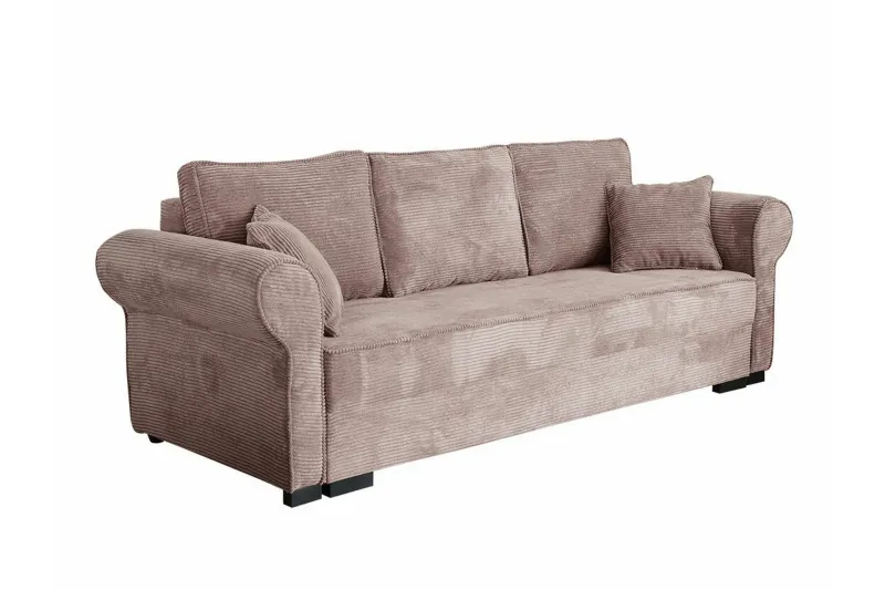 Denegal 3-sits Bäddsoffa Brown/Beige