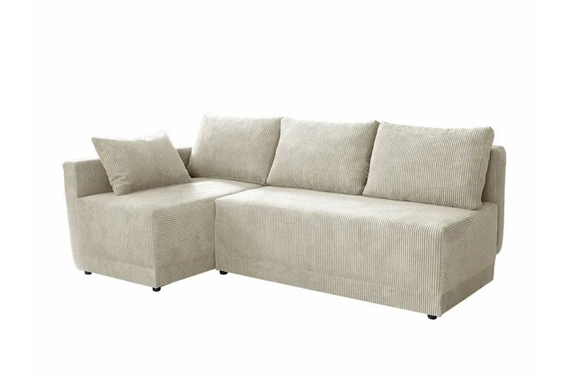 Denegal 3-sits Hörnbäddsoffa beige (Art.nr 3023899)