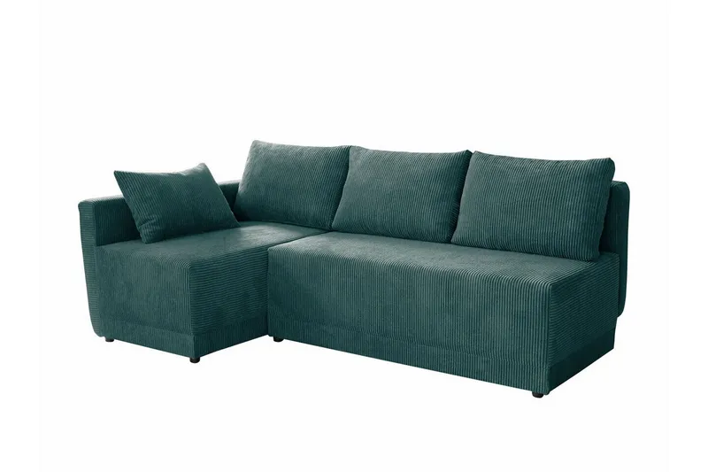 Denegal 3-sits Hörnbäddsoffa Dark green (Art.nr 3023901)