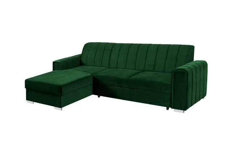 Denegal 3-sits Hörnbäddsoffa Dark green (Art.nr 3021698)