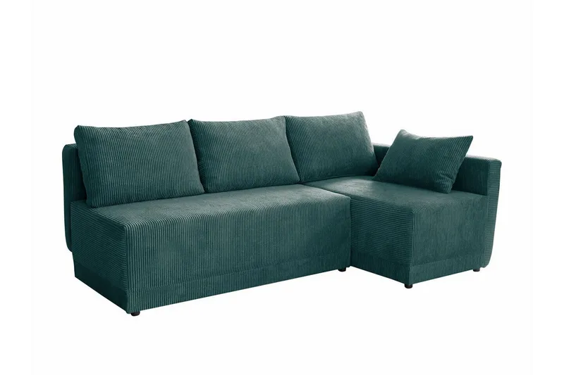 Denegal 3-sits Hörnbäddsoffa Green (Art.nr 3023900)