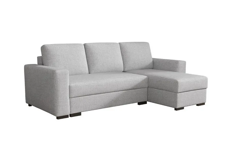 Denegal 3-sits Hörnbäddsoffa - Ljusgrå — Ljusgrå