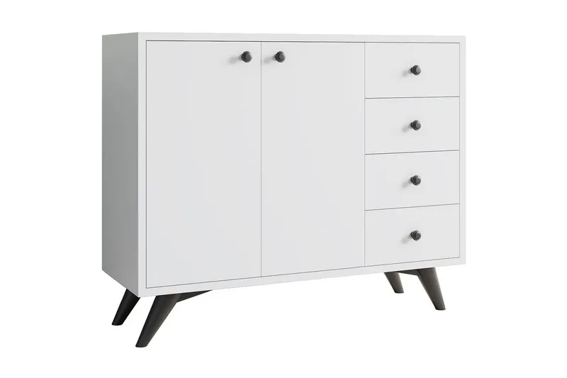 Desgrar Förvaringsskåp 100x82 cm - Vit (Art.nr 1668496) — Vit