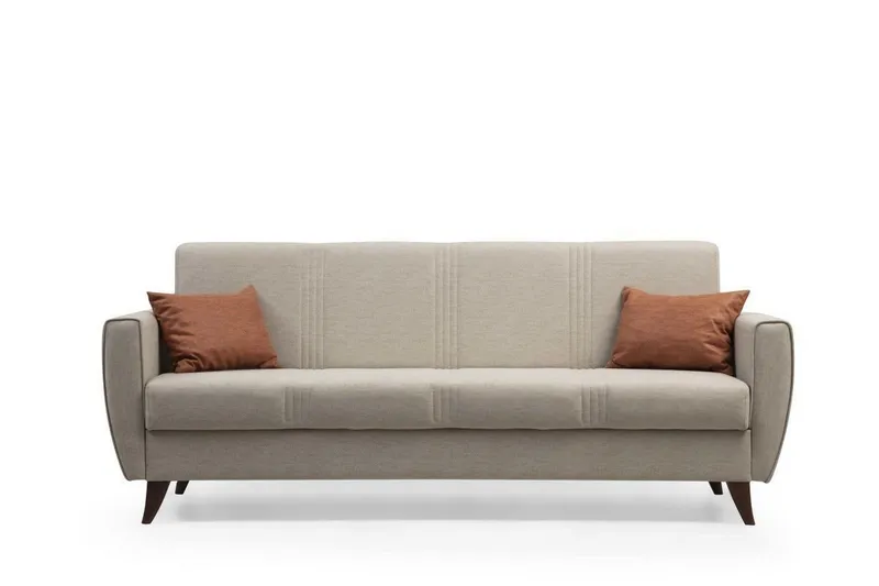 Dewan Bäddsoffa 3-sits - Beige — Beige