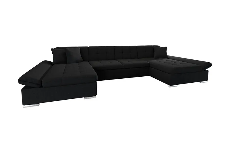 Dewitt 3-sits Bäddsoffa - Svart — Svart