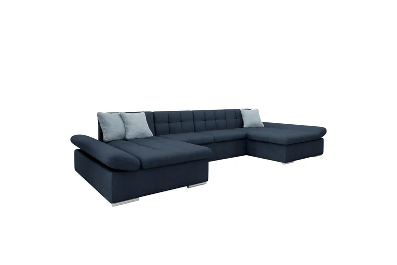 Dewitt Bäddsoffa Dubbeldivan 5-sits - Marinblå — Marinblå