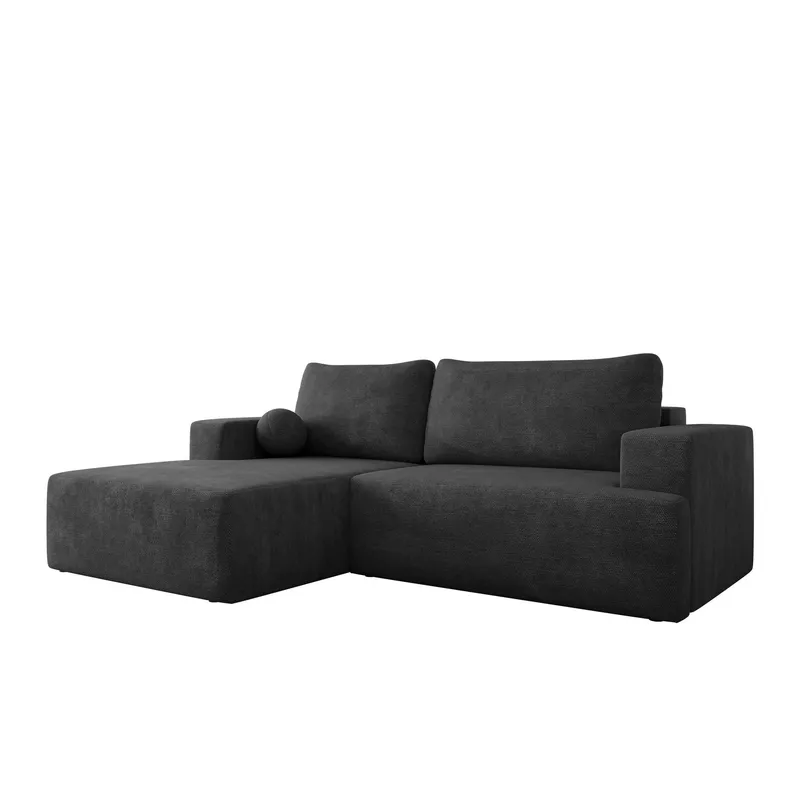 Deylor 3-sits Bäddsoffa med divan - svart (Art.nr 3433699) — svart