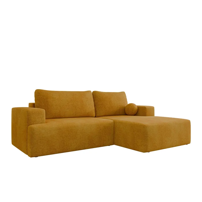 Deylor Bäddsoffa med Divan 3-sits - Gul (Art.nr 3111278) — Gul
