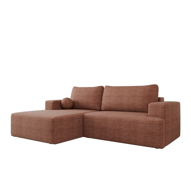 Deylor Bäddsoffa med Divan 3-sits - Rosa (Art.nr 3111286) — Rosa