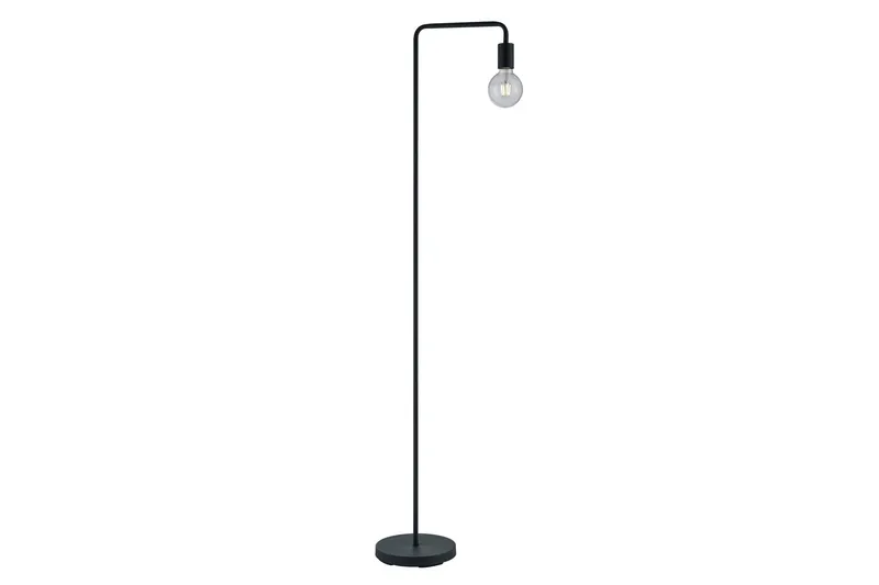 Diallo Golvlampa E27 mattsvart - Matt svart — Trio Lighting