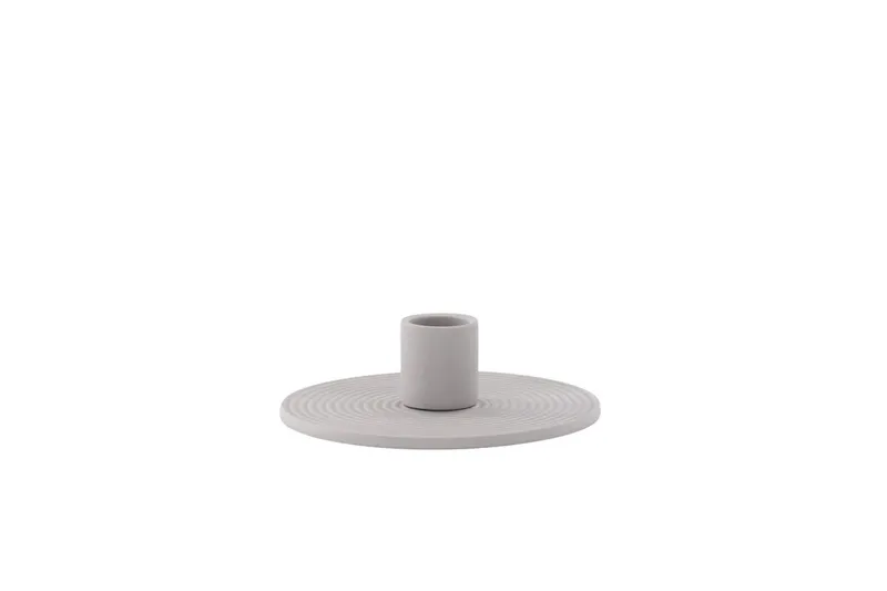 Dian Ljusstake 12x4 cm - Grå — Venture Home