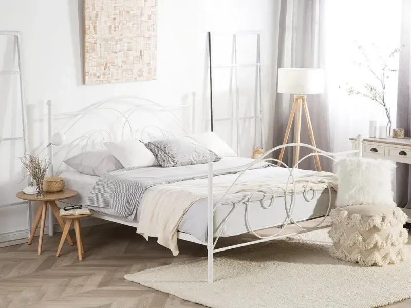 Dinard Dubbelsäng 180\|200 cm - Vit — Bedly
