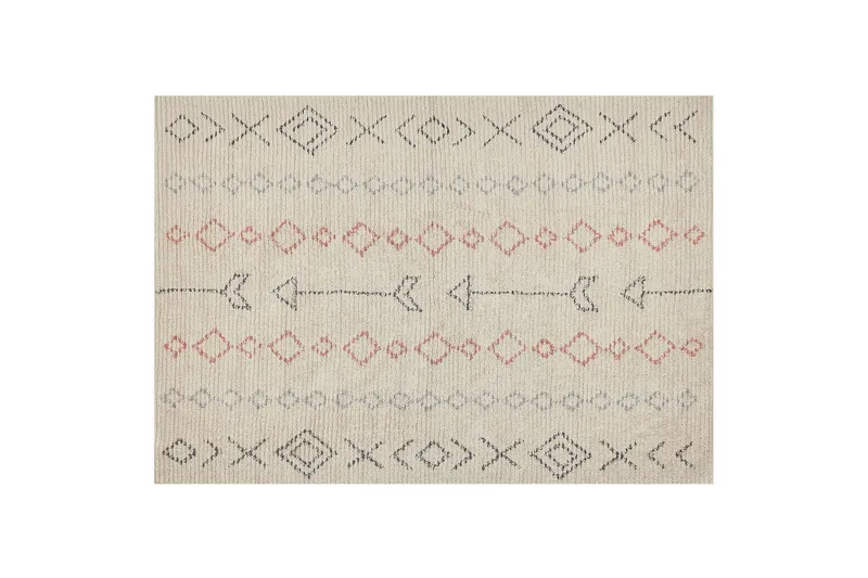 Dispur Bomullsmatta 160x230 cm - Beige — Beige