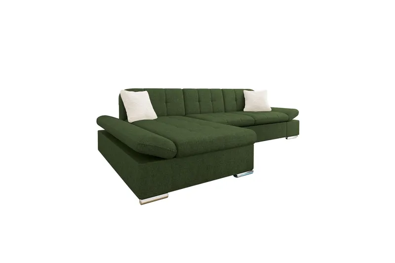 Djerra Bäddsoffa med Divan 3-sits - Grön (Art.nr 3116311) — Grön