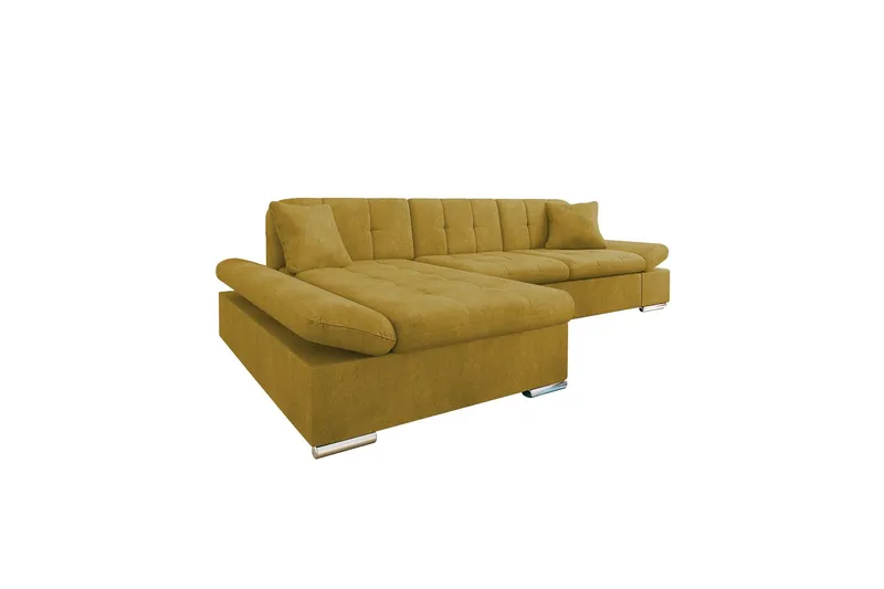 Djerra Bäddsoffa med Divan 3-sits - Gul (Art.nr 3116314) — Gul