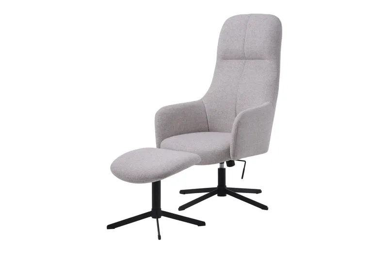 Dominique Reclinerfåtölj - Ljusgrå — Ljusgrå