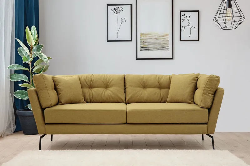 Dorval Soffa 3-sits - Grön — Grön