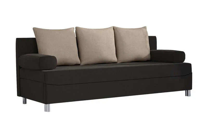 Dover Bäddsoffa 192x80x80 cm - Svart — Svart