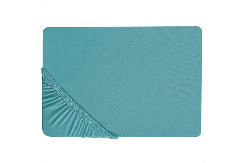 Dra-på-lakan Hofuf Turkos, 200x200 cm - Turkos, 200x200 cm — Turkos, 200x200 cm