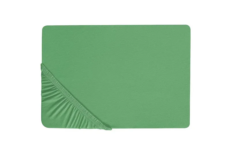 Dra-på-lakan Janbu Grön, 180x200 cm - Grön, 180x200 cm — Grön, 180x200 cm