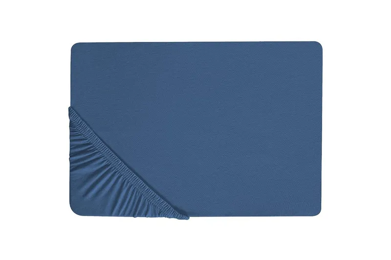 Dra-på-lakan Janbu Marinblå, 90x200 cm - Marinblå, 90x200 cm — Marinblå, 90x200 cm