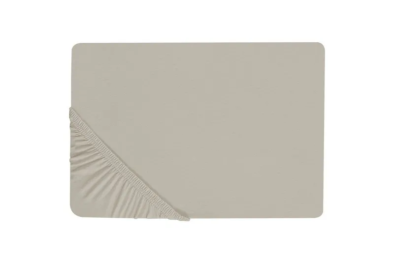 Dra-på-lakan Janbu Taupe, 90x200 cm - Taupe, 90x200 cm — Taupe, 90x200 cm