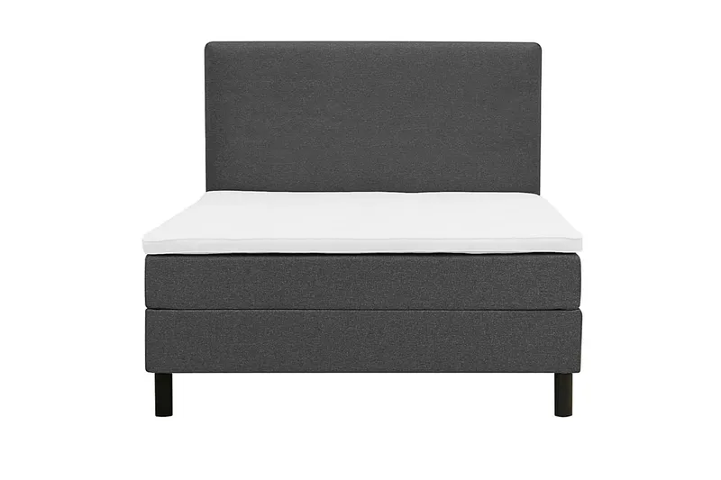 Dream Komplett Sängpaket 120x200 cm Slät Sänggavel - Mörkgrå — Basic Home