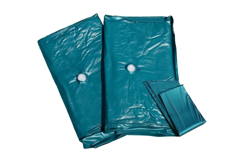 Dual Vattenmadrass 180 220 cm - Blå — Bedly
